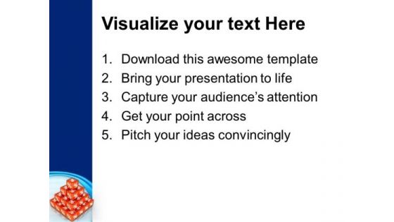 Progress In Business Percentage Graph PowerPoint Templates Ppt Backgrounds For Slides 0313