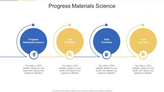 Progress Materials Science In Powerpoint And Google Slides Cpb
