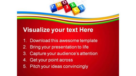 Project Business PowerPoint Themes And PowerPoint Slides 0811