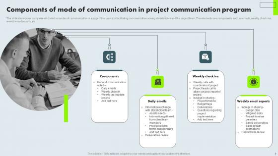 Project Communication Program Ppt Powerpoint Presentation Complete Deck With Slides