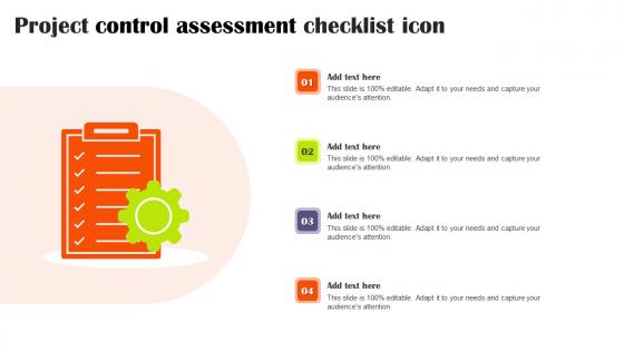 Project Control Assessment Checklist Icon Formats Pdf Project Control Assessment Checklist Icon Formats Pdf