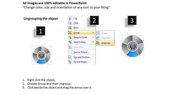 Project Management Process 5 Stages Business Plan Outline Template Free PowerPoint Slides