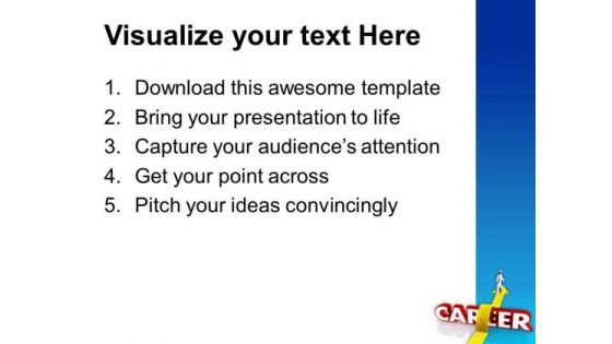 Promotion Opportunities Career PowerPoint Templates Ppt Backgrounds For Slides 0613