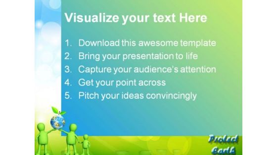 Protect Earth Environment PowerPoint Themes And PowerPoint Slides 0411