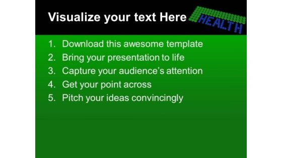 Protect Your Health With Medicine PowerPoint Templates Ppt Backgrounds For Slides 0413