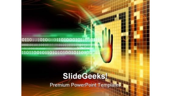 Protection Business PowerPoint Template 0810 Protection Business PowerPoint Template 0810