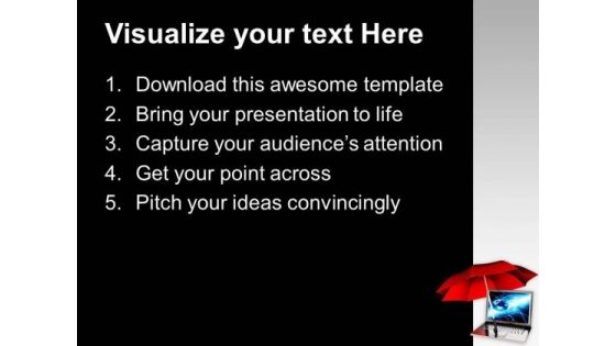 Protection Of Information And Technology PowerPoint Templates Ppt Backgrounds For Slides 0313