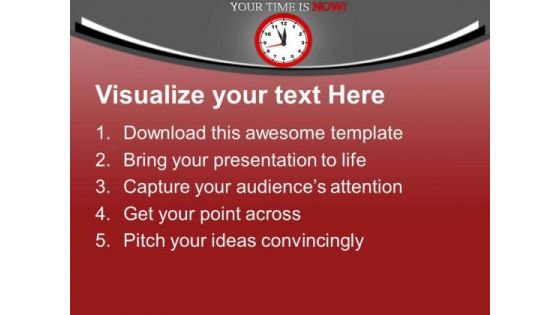 Prove To World This Is Your Time Competation PowerPoint Templates Ppt Backgrounds For Slides 0413