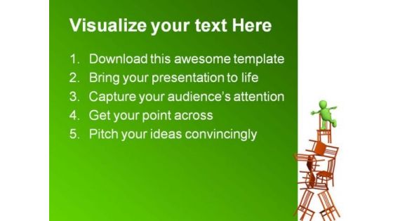 Puppet Balancing Business PowerPoint Templates And PowerPoint Backgrounds 0411
