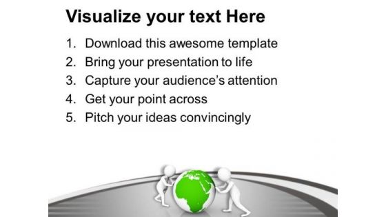 Push Business For Global Level PowerPoint Templates Ppt Backgrounds For Slides 0713