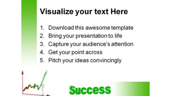 Pushing Up Profit Success PowerPoint Themes And PowerPoint Slides 0511