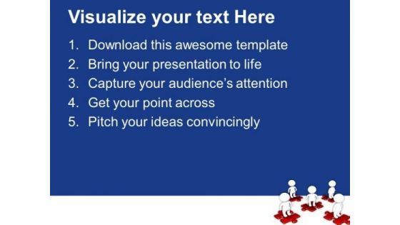 Put All Parts Togather Of Solution PowerPoint Templates Ppt Backgrounds For Slides 0613