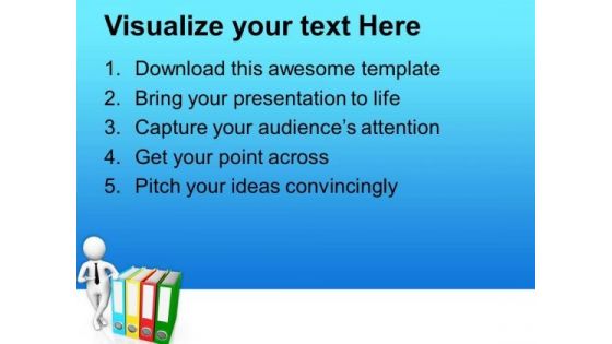 Put Data In Safe Files PowerPoint Templates Ppt Backgrounds For Slides 0813