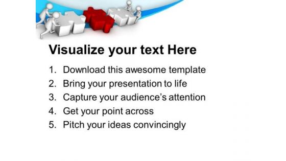 Put Right Solution For Business PowerPoint Templates Ppt Backgrounds For Slides 0813