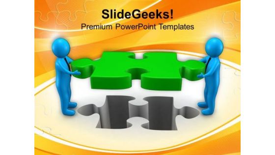 Put Right Solution On Place PowerPoint Templates Ppt Backgrounds For Slides 0613