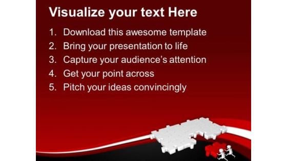 Put Solution And Get Success PowerPoint Templates Ppt Backgrounds For Slides 0713