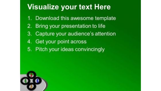 Put Some Good Gears For Business Growth PowerPoint Templates Ppt Backgrounds For Slides 0713