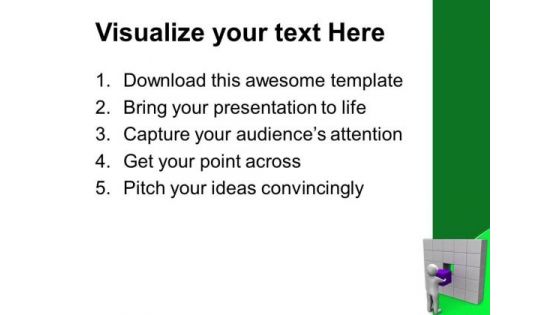 Put The Solution For Complete The Task PowerPoint Templates Ppt Backgrounds For Slides 0613