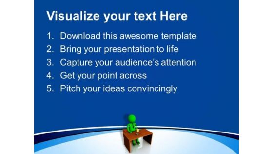 Put Your Voice Forward PowerPoint Templates Ppt Backgrounds For Slides 0713