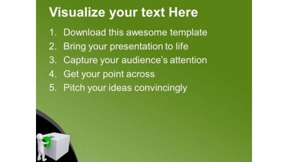 Putting Right Part Is Nessecary PowerPoint Templates Ppt Backgrounds For Slides 0613