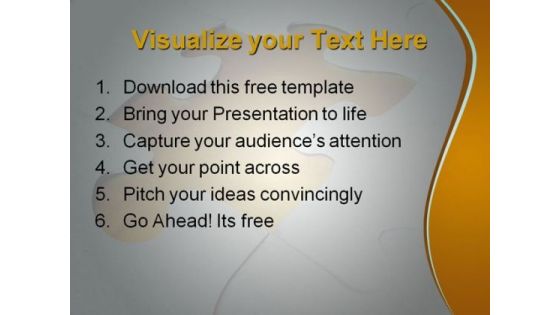Puzzle Piece PowerPoint Template