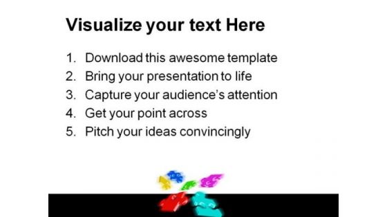 Puzzle Abstract Background PowerPoint Themes And PowerPoint Slides 0711
