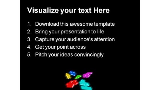 Puzzle Abstract Background PowerPoint Themes And PowerPoint Slides 0711