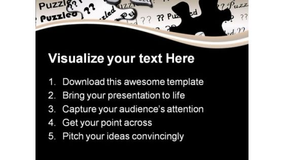 Puzzle Background PowerPoint Themes And PowerPoint Slides 0911