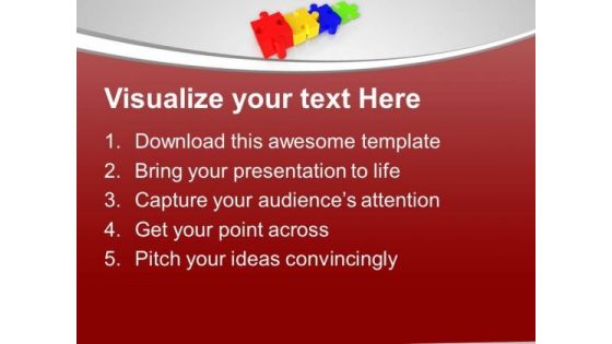 Puzzle Bar Graph Business PowerPoint Templates Ppt Backgrounds For Slides 0413