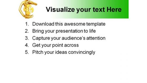 Puzzle Between Hands Symbol PowerPoint Themes And PowerPoint Slides 0811
