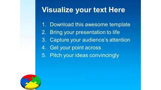 Puzzle Circle Charts PowerPoint Templates And PowerPoint Themes 0512