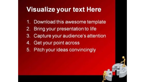 Puzzle Leadership PowerPoint Templates And PowerPoint Backgrounds 0511