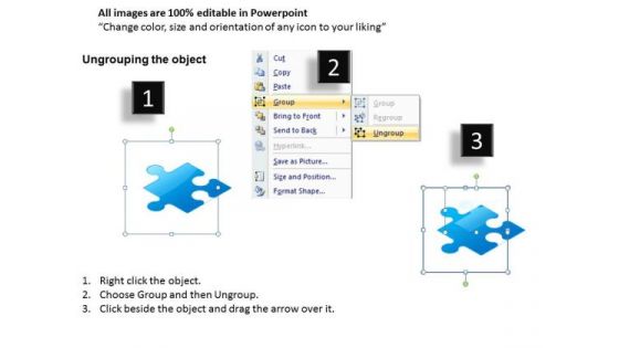 Puzzle Pieces Fitting Style 2 Ppt 10