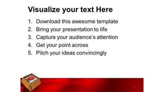 Puzzle Pieces In Box With Word Solution PowerPoint Templates Ppt Backgrounds For Slides 0113