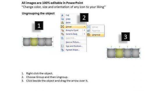 Puzzle Representation For Development Free Flow Chart PowerPoint Slides