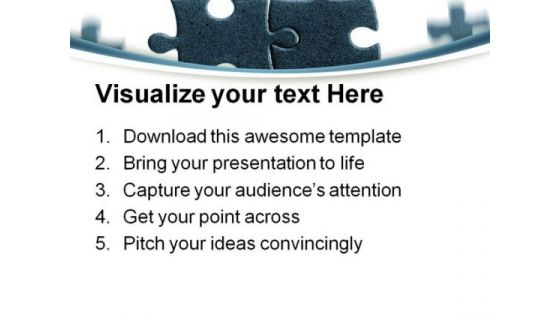 Puzzle Solution01 Business PowerPoint Templates And PowerPoint Backgrounds 0711