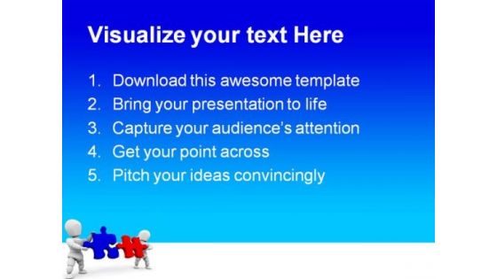 Puzzle Solution Business PowerPoint Themes And PowerPoint Slides 0411