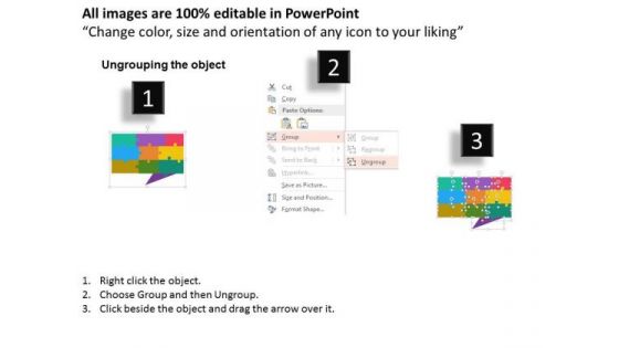 Puzzle Steps For Business And Financial Planning PowerPoint Templates