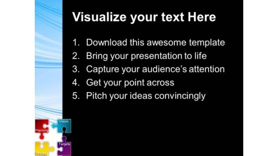 Puzzle Strategy Planning Business PowerPoint Templates And PowerPoint Themes 0512
