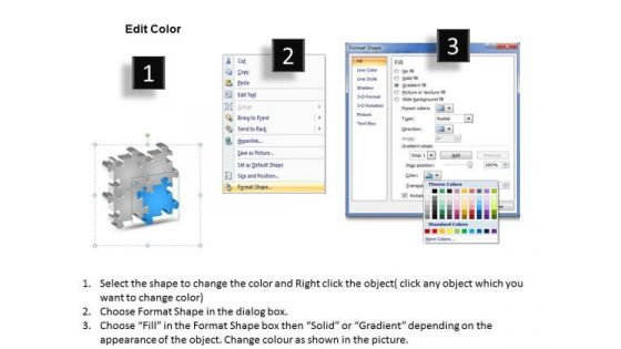 Puzzle Structure For Business Process Ppt Plans Small PowerPoint Templates