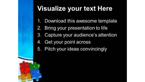 Puzzle Teamwork Business PowerPoint Templates And PowerPoint Themes 0712