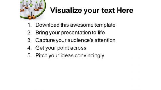 Puzzle Teamwork Business PowerPoint Themes And PowerPoint Slides 0811