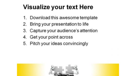Puzzles Building Business PowerPoint Themes And PowerPoint Slides 0411