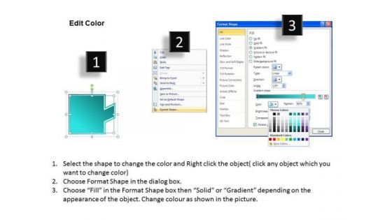 Puzzles Illustrating 9 Steps Linear Manner Electrical Circuit Simulator PowerPoint Slides
