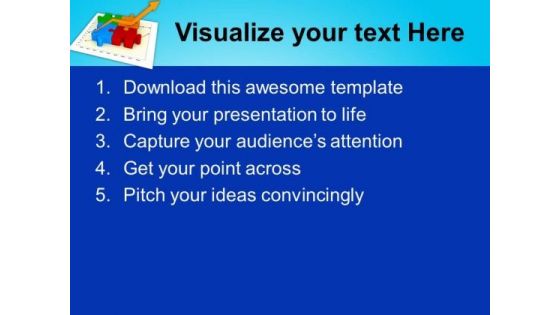 Puzzles In Form Of Business Graph PowerPoint Templates Ppt Backgrounds For Slides 0713