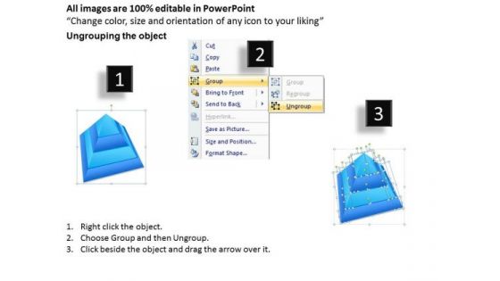 Pyramid Chart Business Growth And Development Market Plan Example PowerPoint Templates