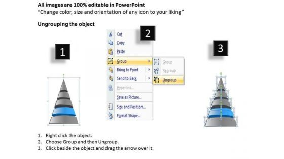 Pyramid Diagram Planning Process Ppt Business Plans For PowerPoint Templates