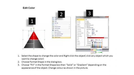 Pyramid Diagrams Slides For PowerPoint Templates