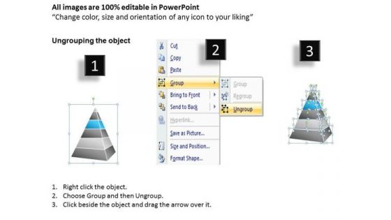 Pyramid For Ecological Concepts 6 Stages Ppt Non Profit Business Plans PowerPoint Templates