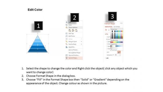 Pyramid For Improving Team Effectiveness PowerPoint Template